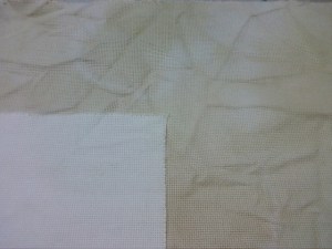 tela teñida conn te