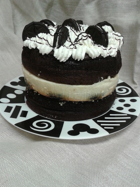 pastel d queso con oreos-4