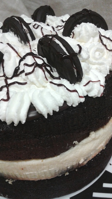 pastel de queso con oreos-5