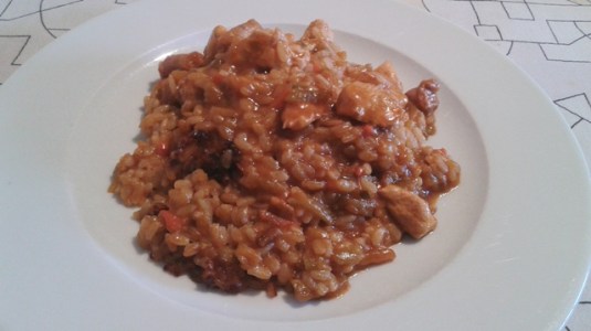 paella verduras carne-3