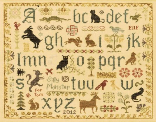 Antique-Animal-Sampler