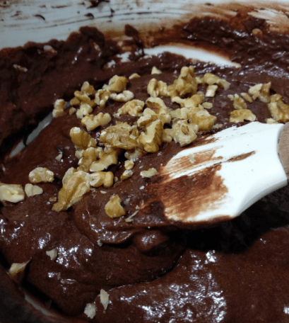 bizcocho chocolate platano-3
